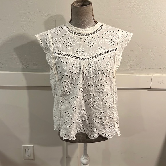 7 For All Mankind Tops - 7 For all mankind, white blouse, size XL